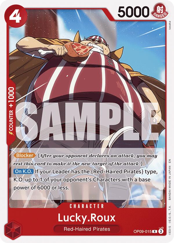 Lucky.Roux (Reprint) [ST-23 - OP09-015]