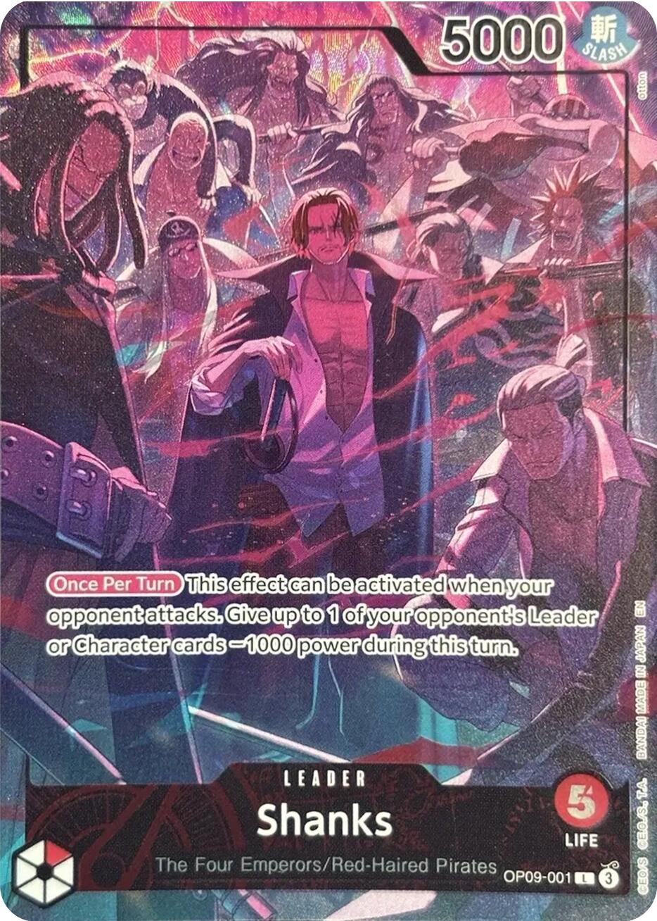 Shanks (English Version 2nd Anniversary Set) [OP-PR - OP09-001]