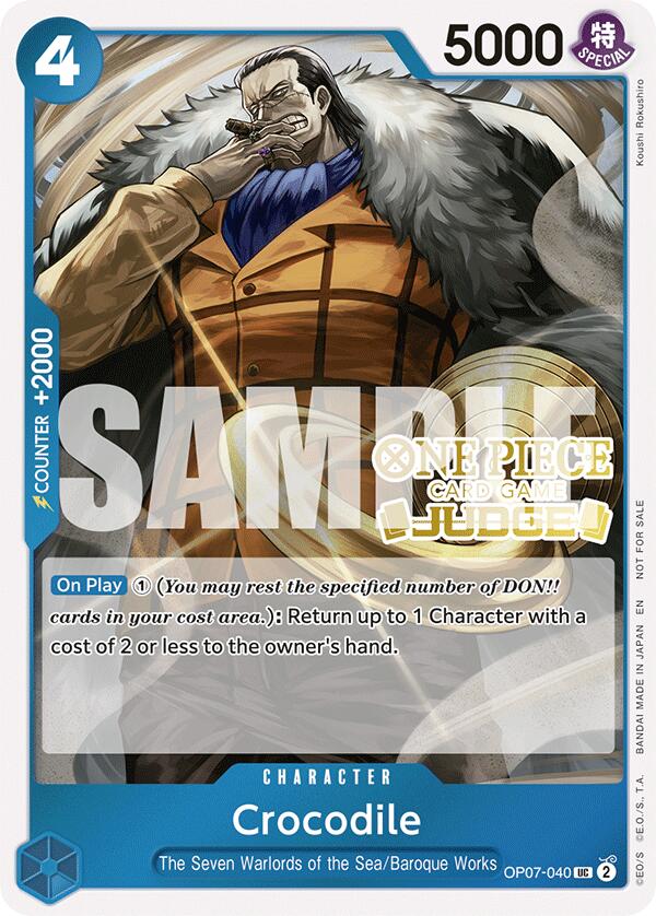 Crocodile (Judge Pack Vol. 6) [OP-PR - OP07-040]