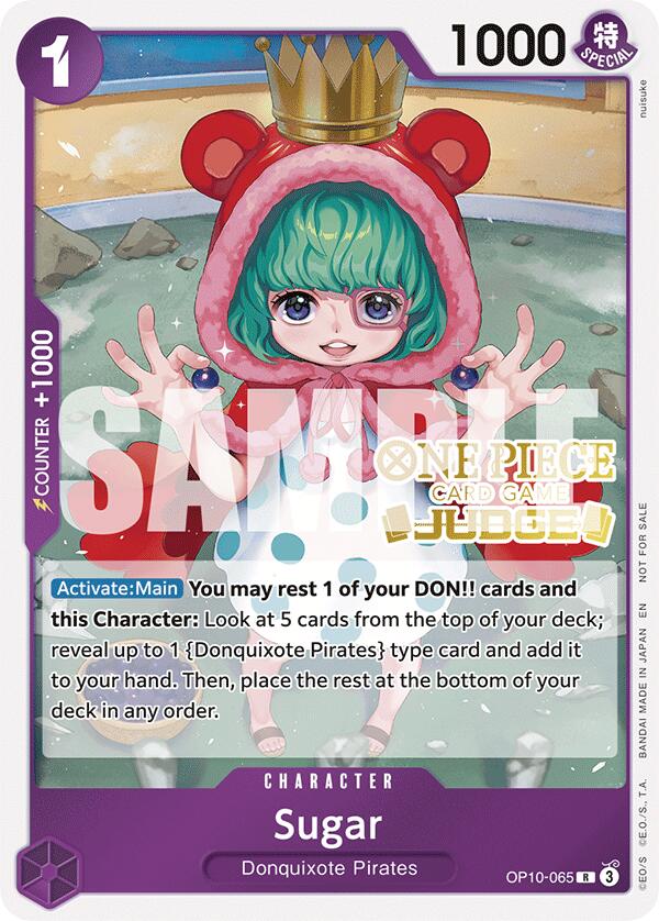 Sugar (Judge Pack Vol. 6) [OP-PR - OP10-065]