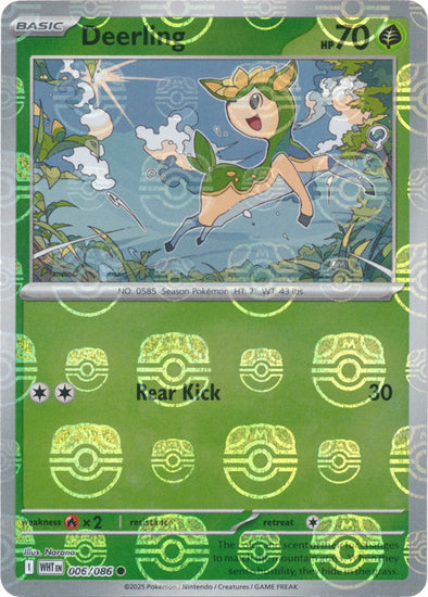 Deerling (Master Ball Pattern) [WHT - 006/086]