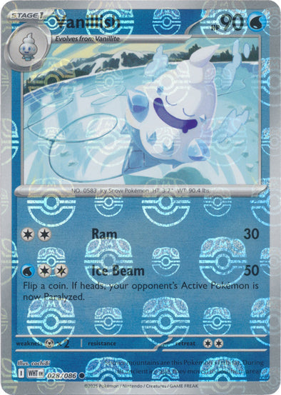 Vanillish (Master Ball Pattern) [WHT - 028/086]