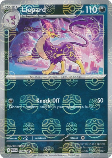 Liepard (Master Ball Pattern) [WHT - 056/086]