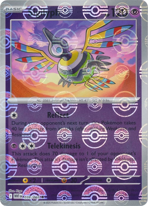 Sigilyph (Poke Ball Pattern) [WHT - 038/086]