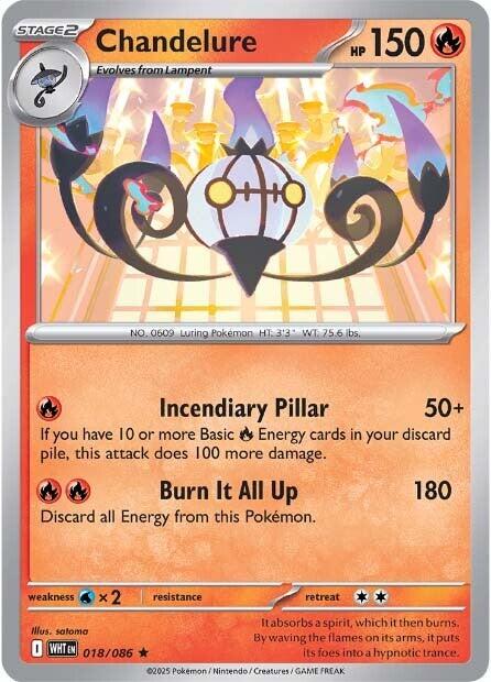 Chandelure [WHT - 018/086]
