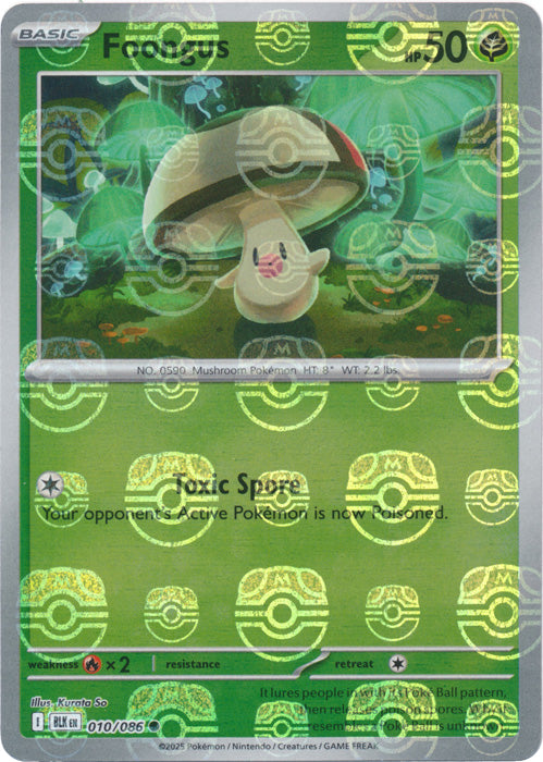 Foongus (Master Ball Pattern) [BLK - 010/086]