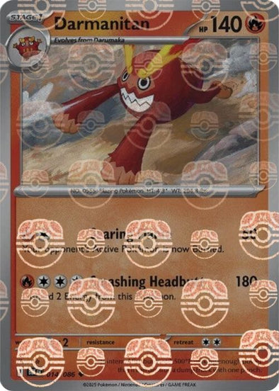 Darmanitan (Master Ball Pattern) [BLK - 014/086]