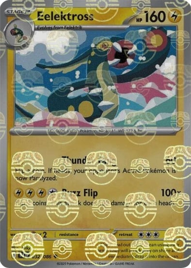 Eelektross (Master Ball Pattern) [BLK - 032/086]