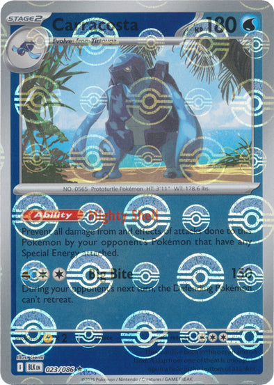 Carracosta (Poke Ball Pattern) [BLK - 023/086]