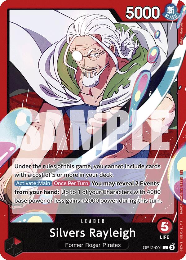 Silvers Rayleigh [OP12 - OP12-001]