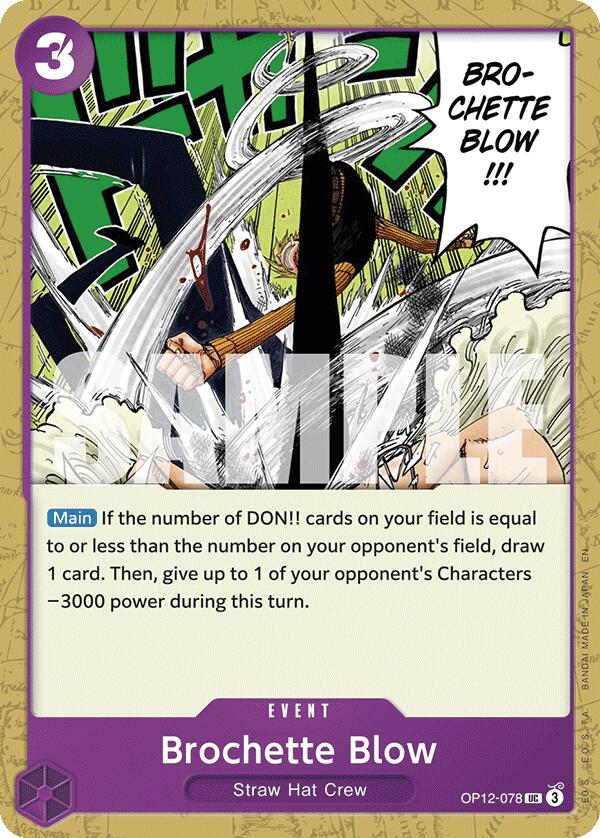 Brochette Blow [OP12 - OP12-078]