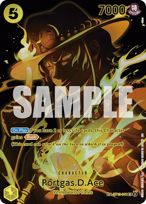 Portgas.D.Ace (SP) [OP12 - ST13-011]