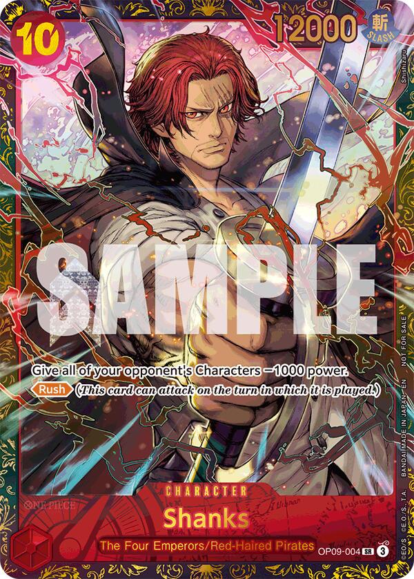 Shanks (Championship 25-26 Offline Regionals Season 2) [OP-PR - OP09-004]