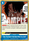 Take That Back!! Take Back What You Said!! [ST-22 - ST22-016]