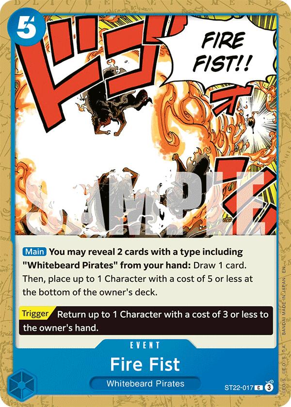 Fire Fist [ST-22 - ST22-017]