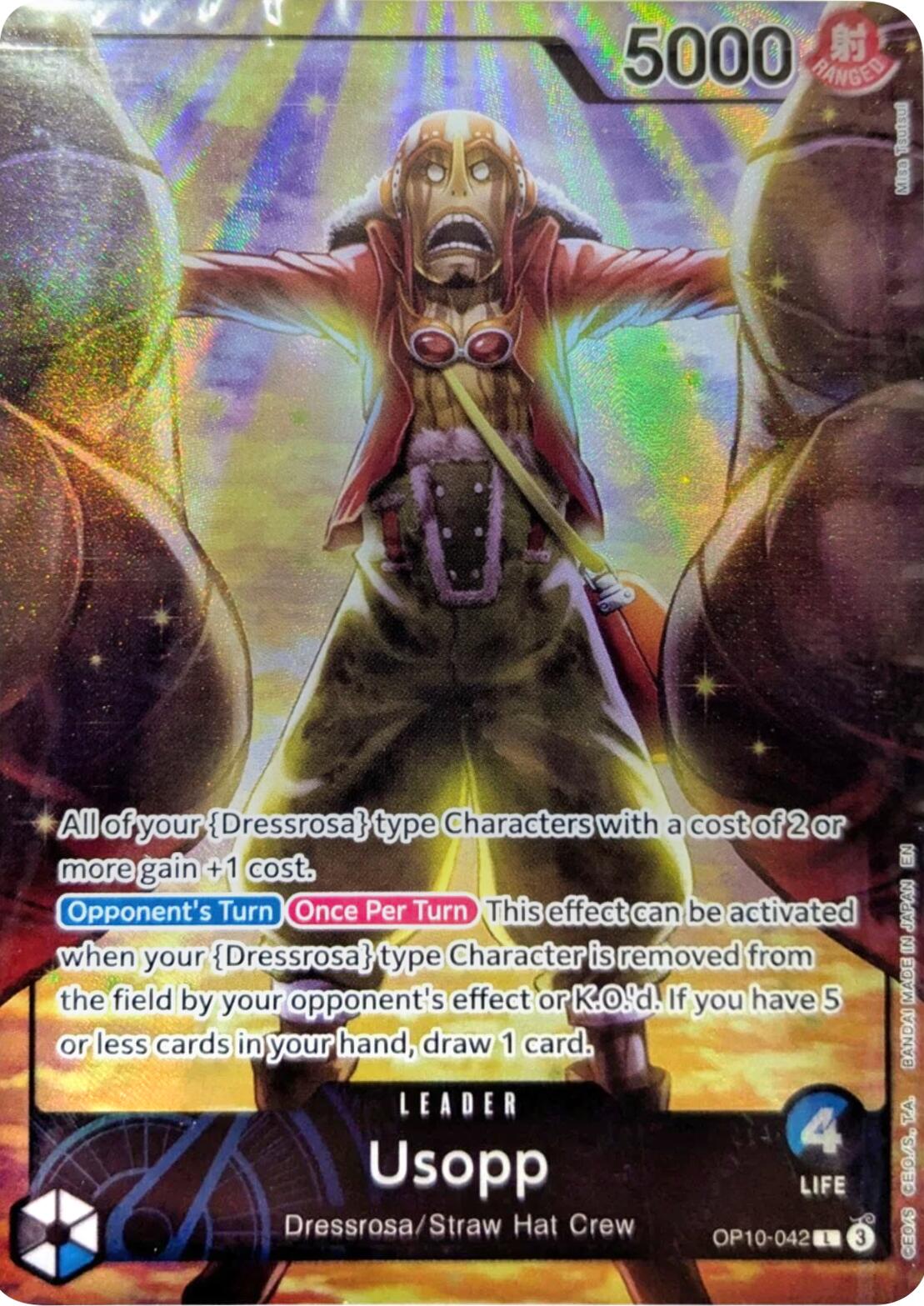 Usopp (Official Playmat -Limited Edition Vol. 3-) [OP-PR - OP10-042]