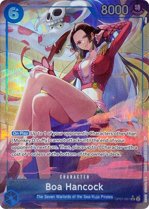 Boa Hancock (Seven Warlords of the Sea Binder Set) (Alternate Art) [OP-PR - OP07-051]