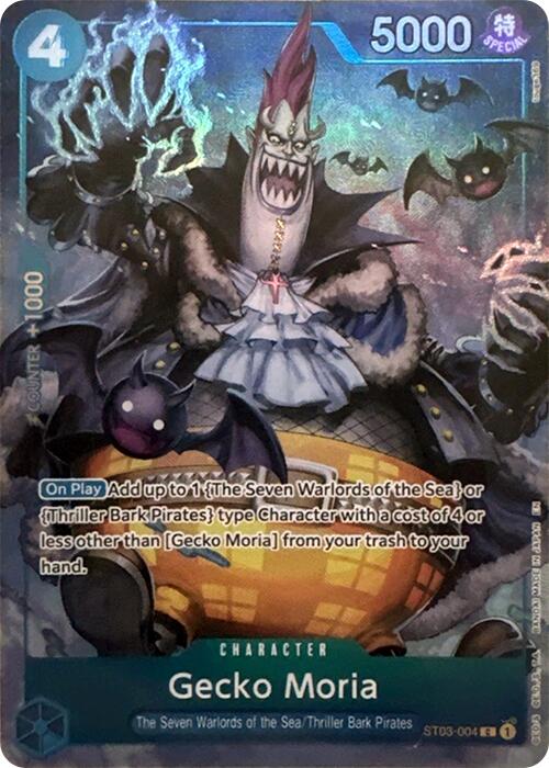 Gecko Moria (Seven Warlords of the Sea Binder Set) [OP-PR - ST03-004]