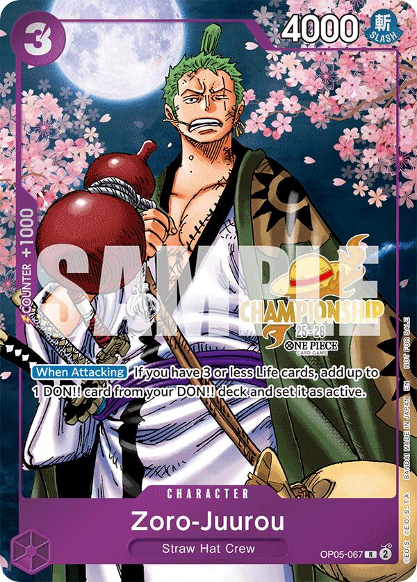 Zoro-Juurou (CS 25-26 Event Pack) [OP-PR - OP05-067]