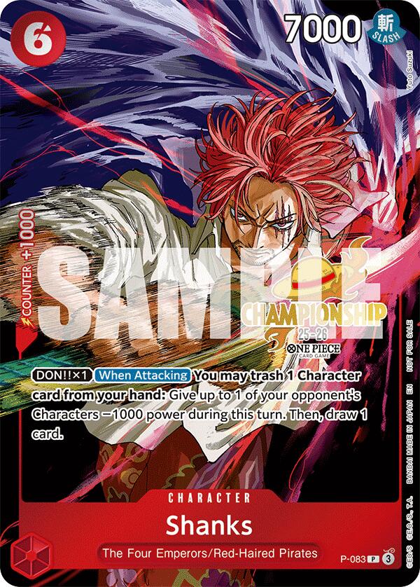 Shanks (CS 25-26 Event Pack) [OP-PR - P-083]