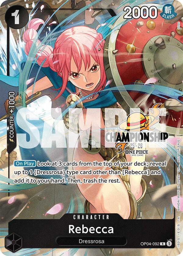 Rebecca (CS 25-26 Celebration Pack) [OP-PR - OP04-092]