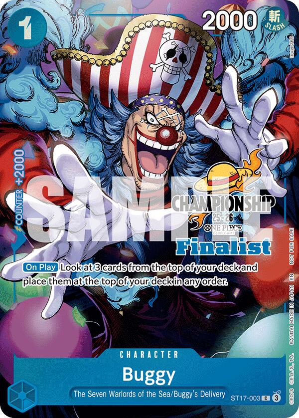 Buggy (CS 25-26 Finalist Card Set 1) [OP-PR - ST17-003]