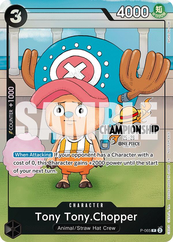 Tony Tony.Chopper (CS 25-26 Event Pack Finalist Ver.) [OP-PR - P-065]