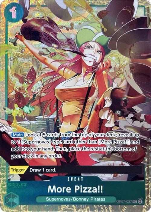 More Pizza!! (Premium Card Collection -Best Selection Vol. 4-) [OP-PR - OP07-037]