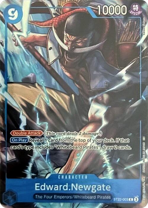 Edward.Newgate (Premium Card Collection -6 assort vol.1-) [OP-PR - ST22-003]