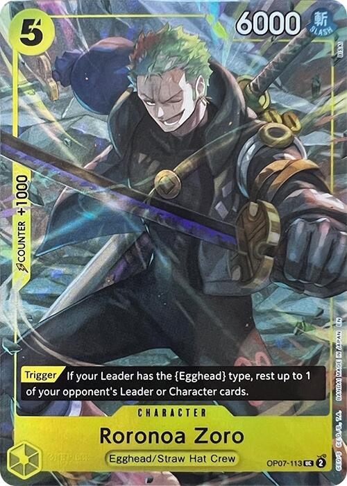Roronoa Zoro (Illustration Box Vol.3) [OP-PR - OP07-113]