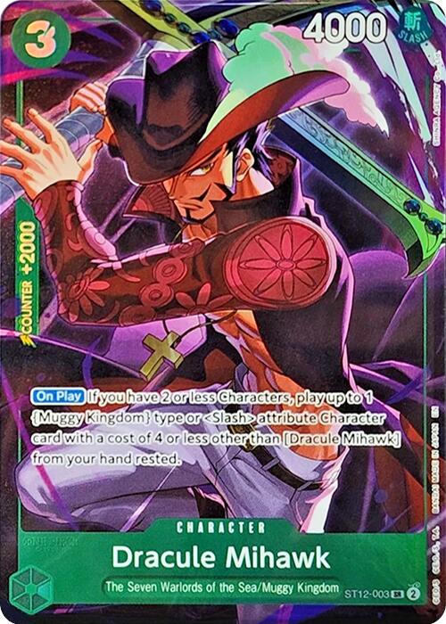 Dracule Mihawk (Illustration Box Vol.4) [OP-PR - ST12-003]