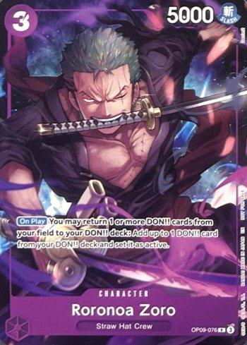 Roronoa Zoro (Welcome Pack Vol. 2) [OP-PR - OP09-076]