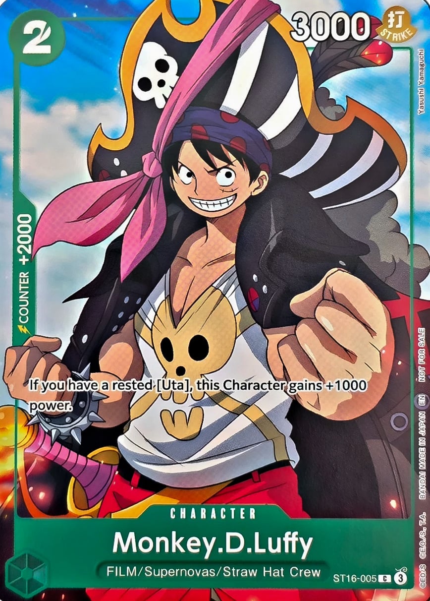 Monkey.D.Luffy (Welcome Pack Vol. 2) [OP-PR - ST16-005]