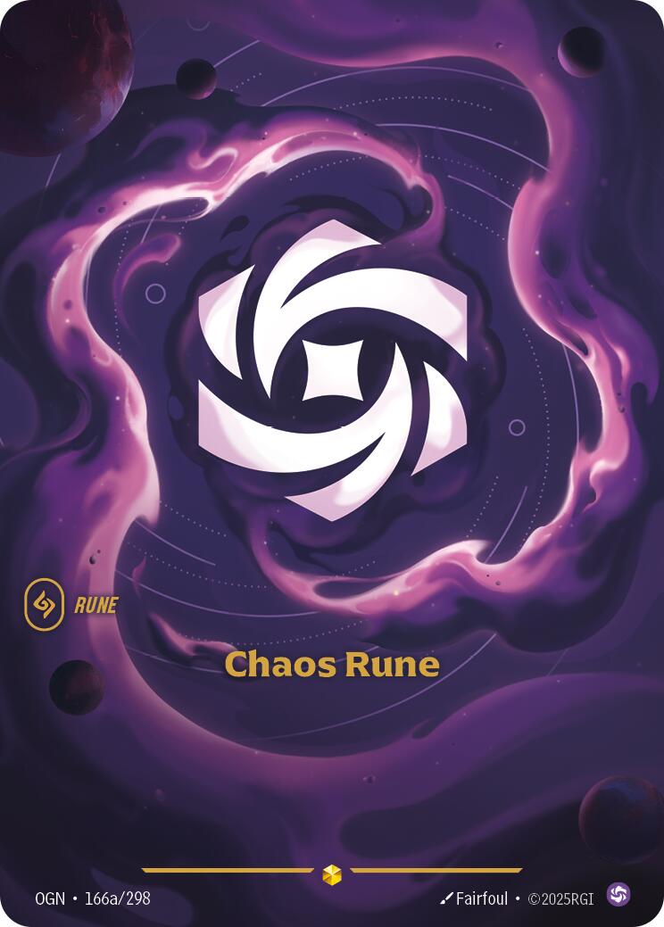 Chaos Rune (Alternate Art) [OGN - 166a/298]