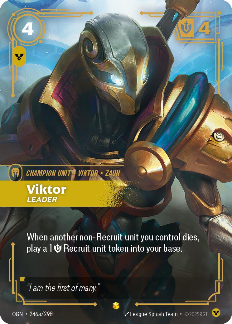 Viktor - Leader (Alternate Art) [OGN - 246a/298]