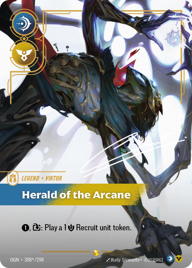 Viktor - Herald of the Arcane (Signature) [OGN - 308*/298]