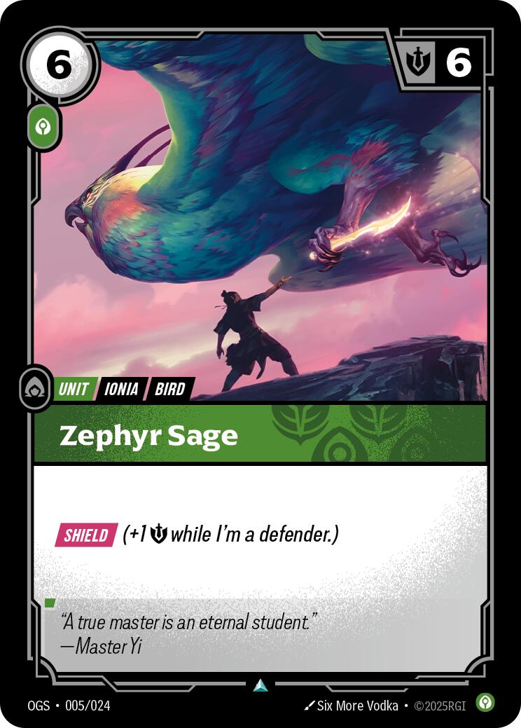 Zephyr Sage [OGS - 005/024]