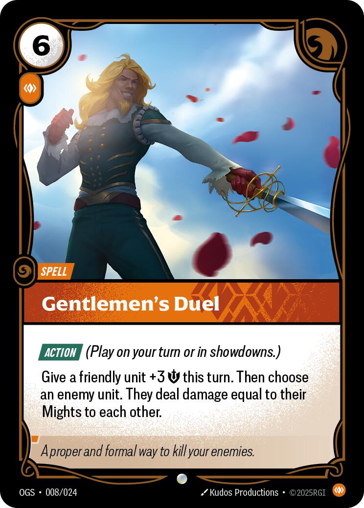 Gentlemen's Duel [OGS - 008/024]