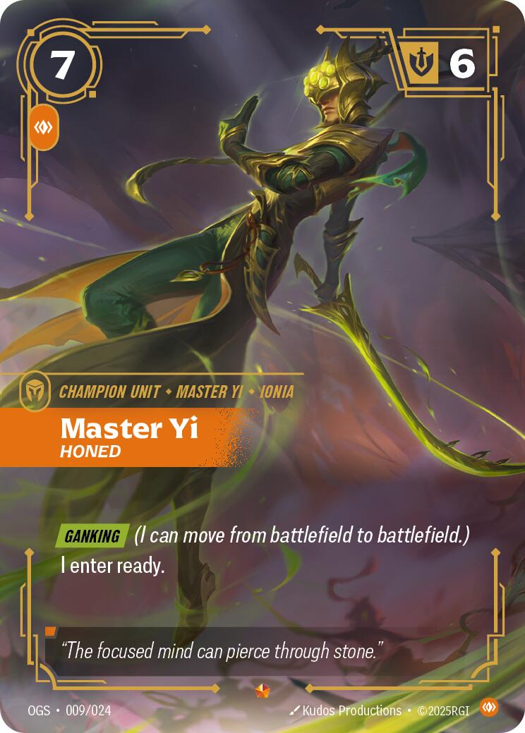 Master Yi - Honed [OGS - 009/024]
