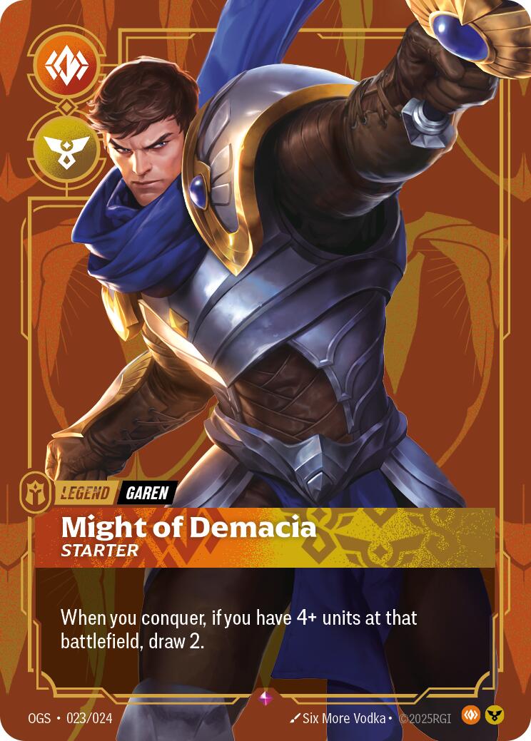 Garen - Might of Demacia (Starter) [OGS - 023/024]