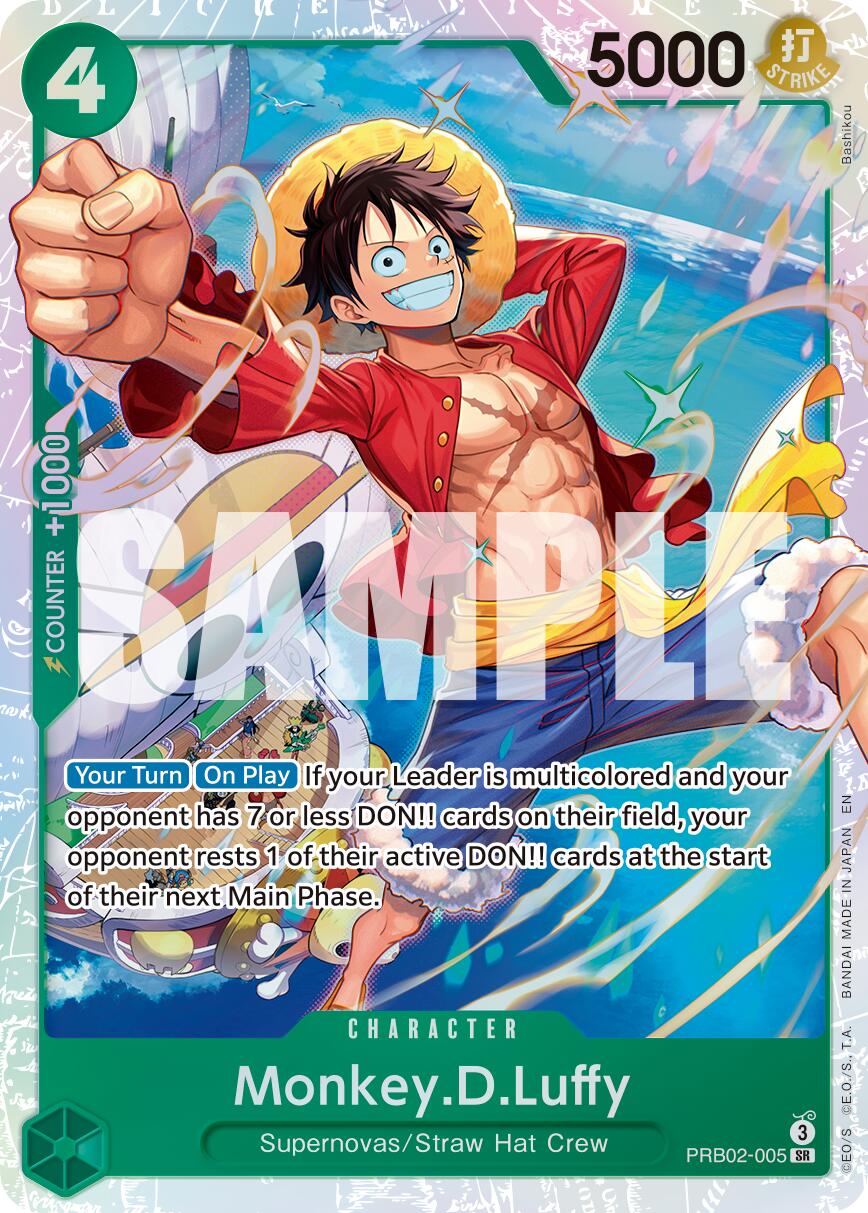 Monkey.D.Luffy - PRB02-005 [PRB-02 - PRB02-005]