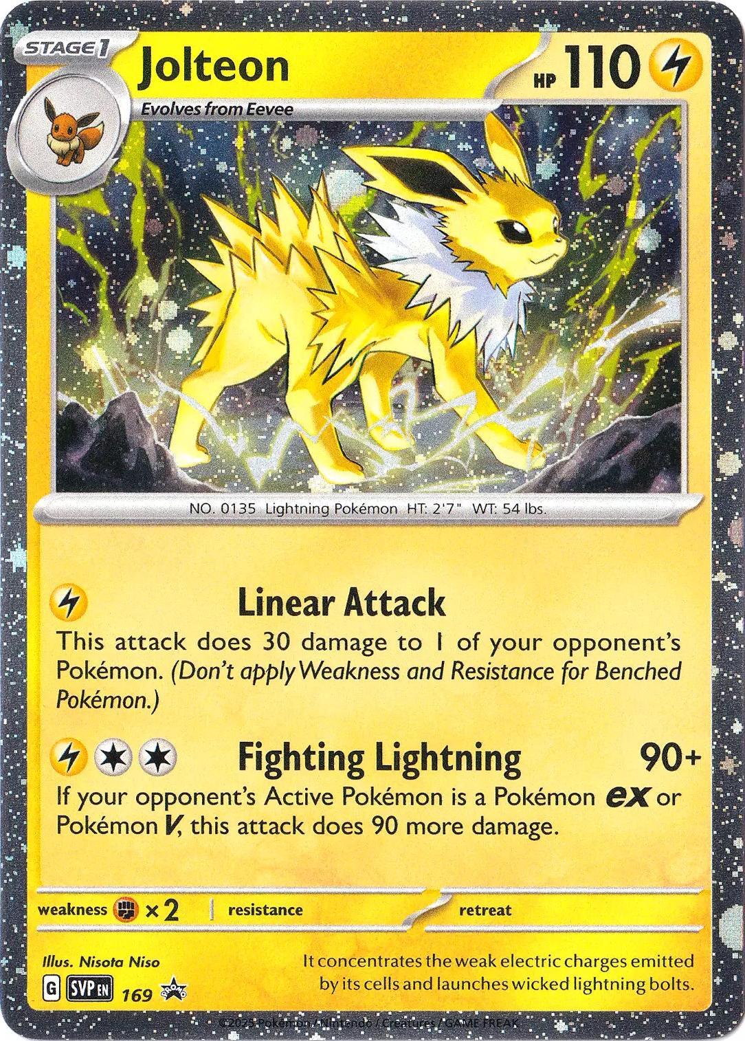Jolteon - 169 (Cosmos Holo) [SVP - 169]
