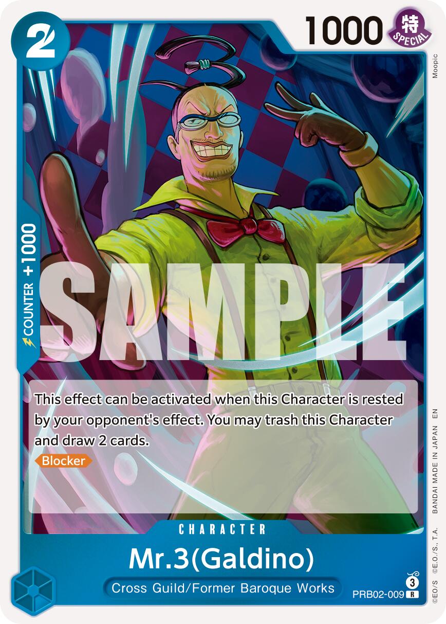 Mr.3(Galdino) - PRB02-009 [PRB-02 - PRB02-009]