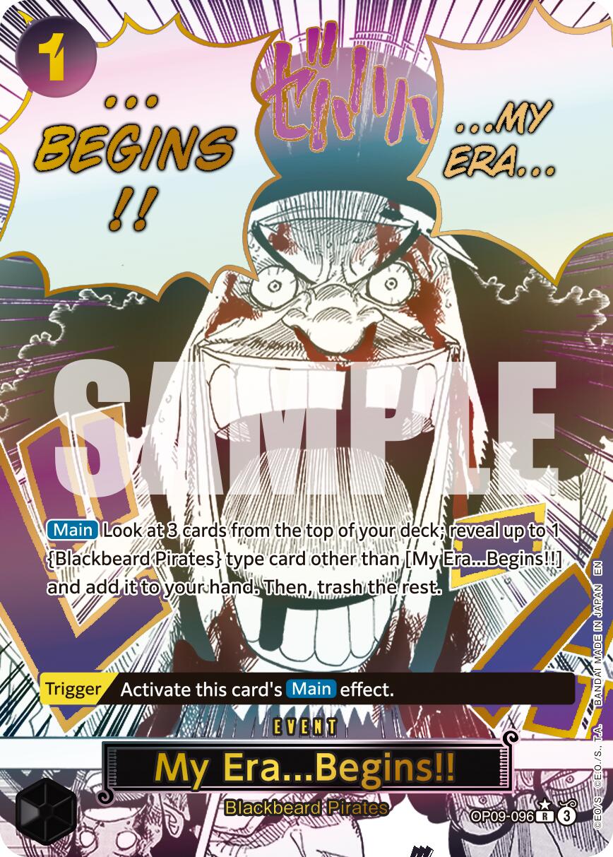 My Era...Begins!! (Alternate Art) [PRB-02 - OP09-096]
