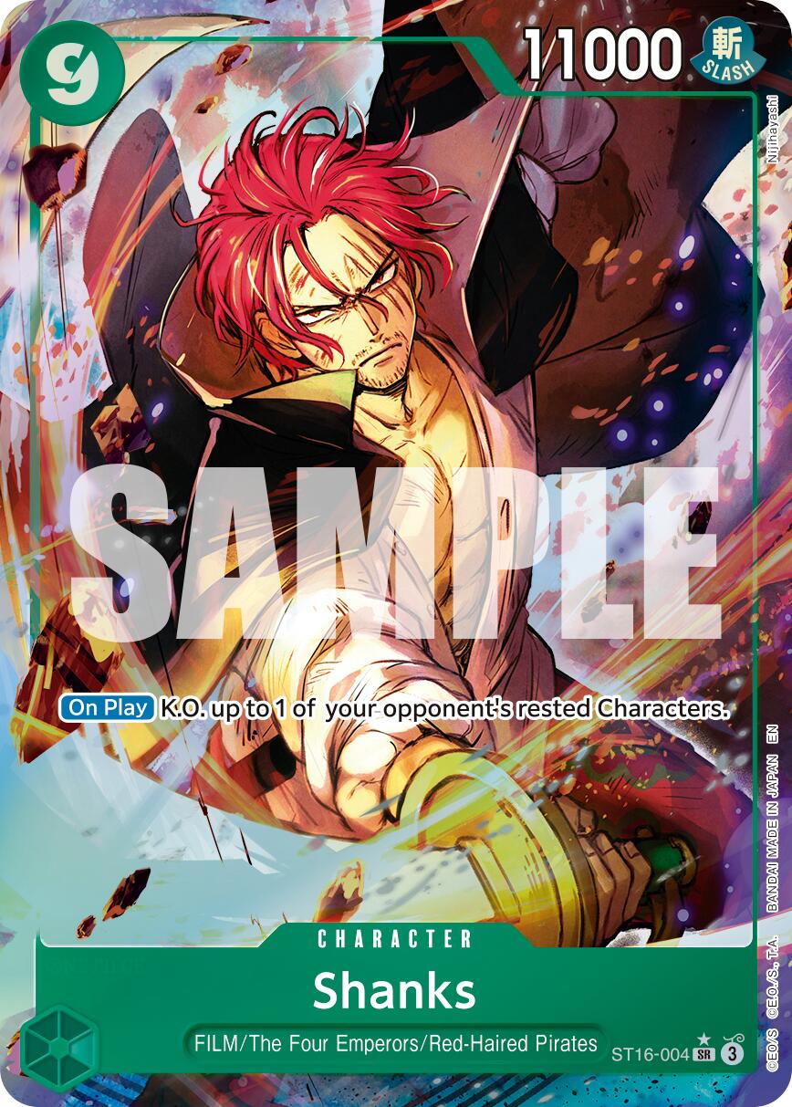 Shanks - ST16-004 (Alternate Art) [PRB-02 - ST16-004]
