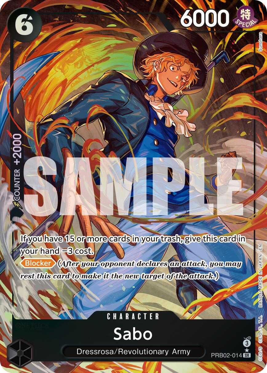Sabo - PRB02-014 (Alternate Art) [PRB-02 - PRB02-014]
