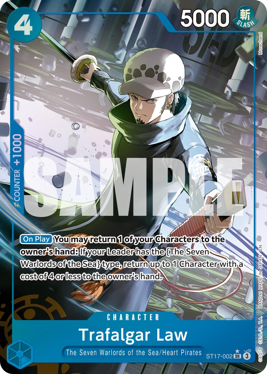 Trafalgar Law - ST17-002 (Alternate Art) [PRB-02 - ST17-002]
