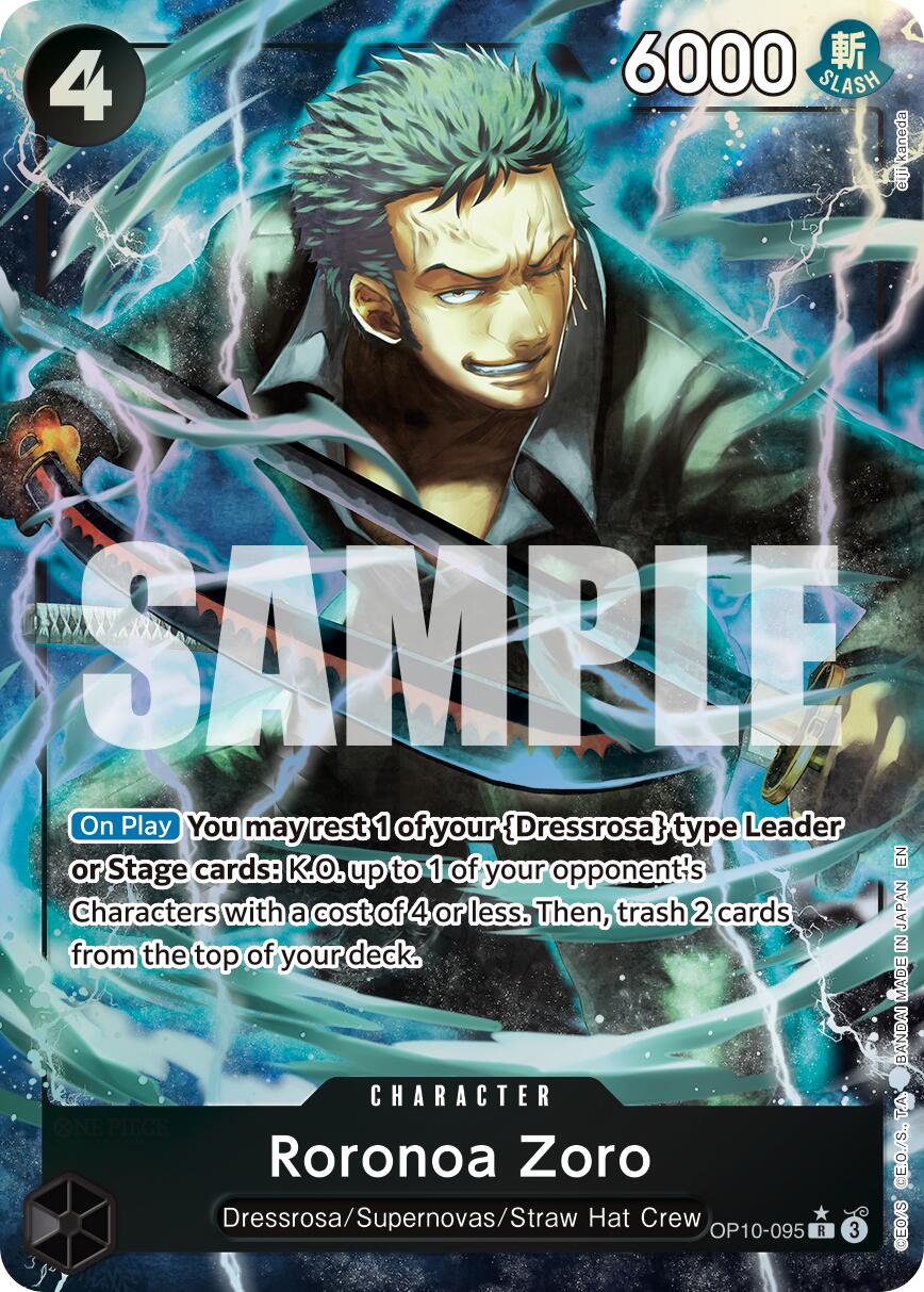 Roronoa Zoro - OP10-095 (Alternate Art) [PRB-02 - OP10-095]