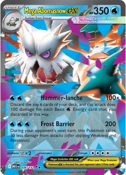Mega Abomasnow ex - 036/132 [MEG - 036/132]