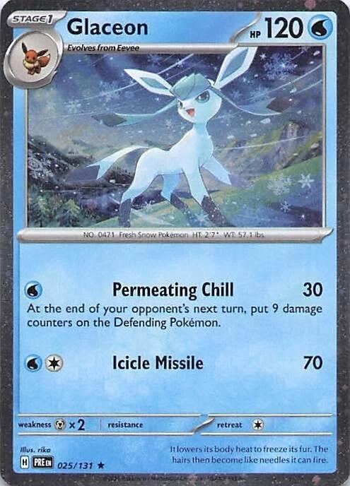 Glaceon - 025/131 (Cosmos Holo) [MCAP - 025/131]